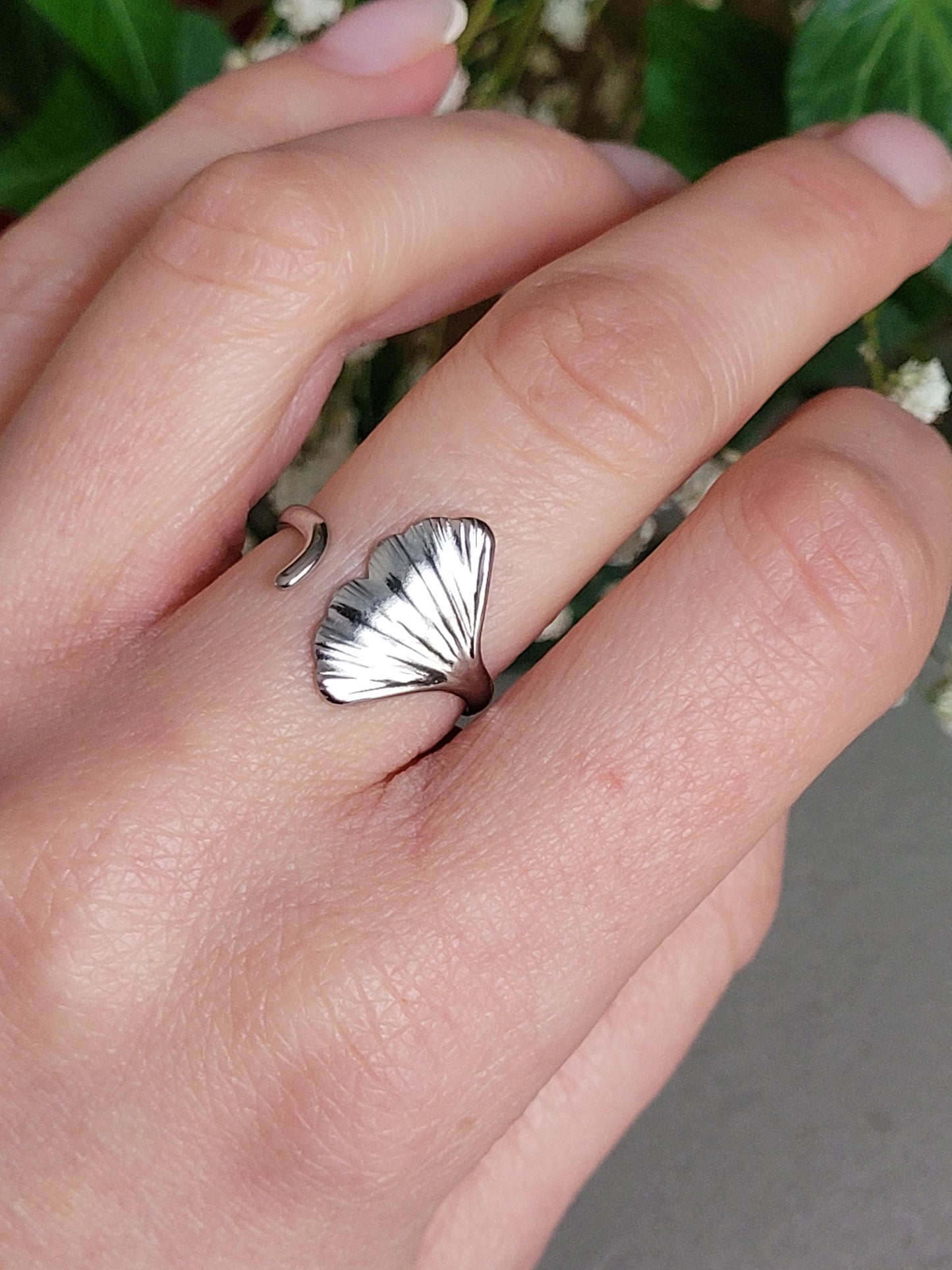 Bague GINKGO